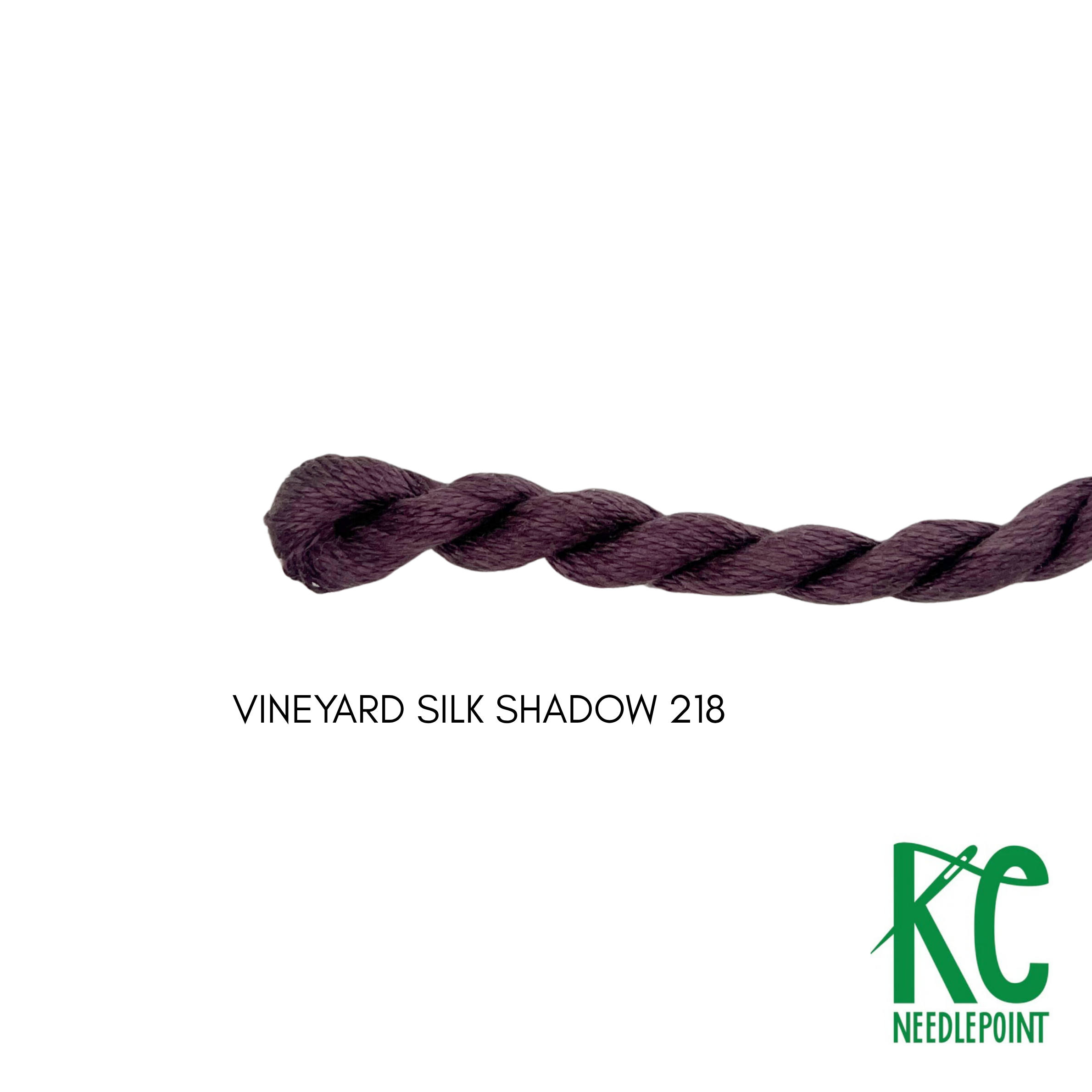 Vineyard Silk Skein C218 Shadow - KC Needlepoint