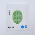 Football from Above Oval Canvas - KC Needlepoint
