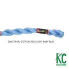 DMC 5 Pearl Cotton 3325 Light Baby Blue - KC Needlepoint