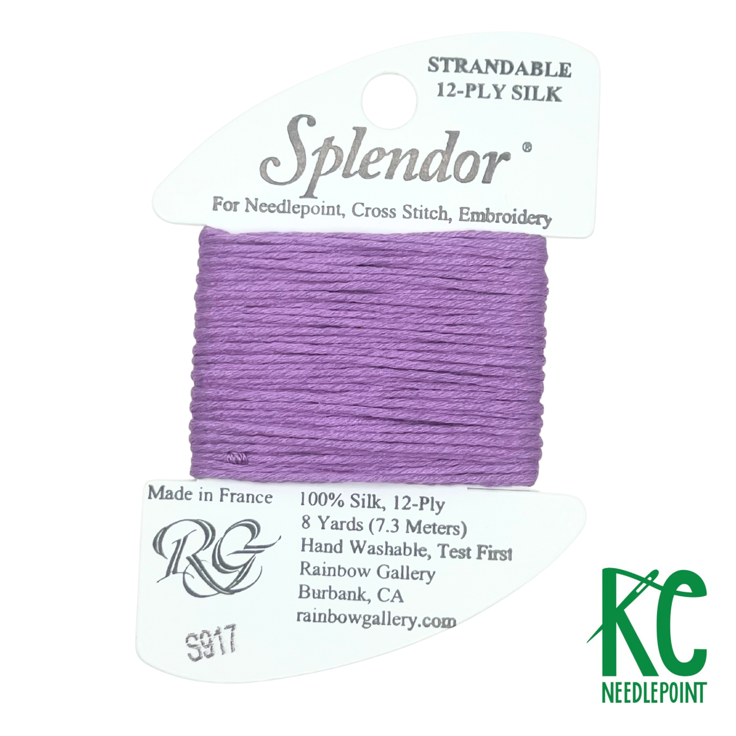 Splendor S917 Lite Antique Violet - KC Needlepoint