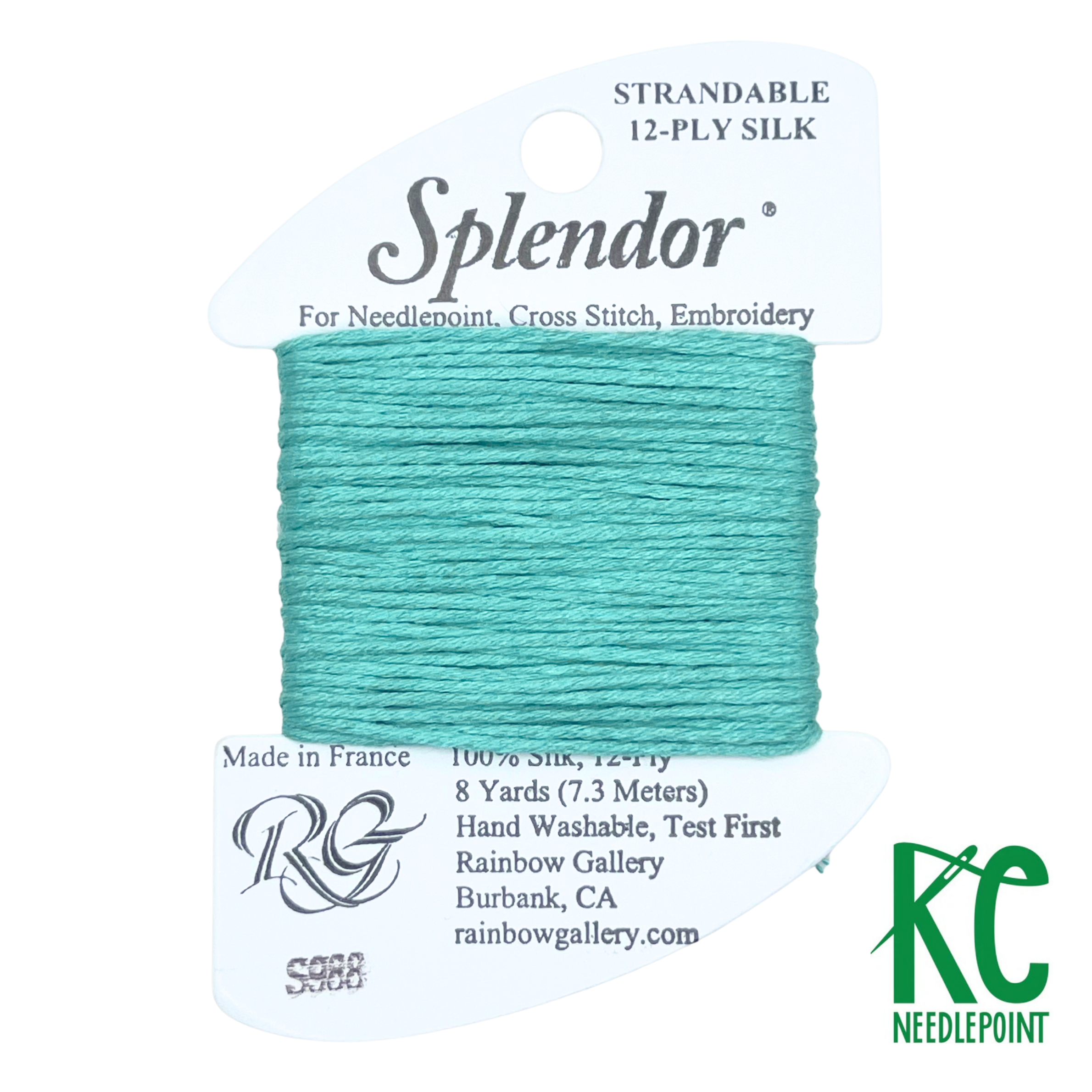 Splendor S988 Pale Jade - KC Needlepoint