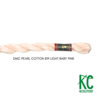 DMC 3 Pearl Cotton 819 Light Baby Pink - KC Needlepoint