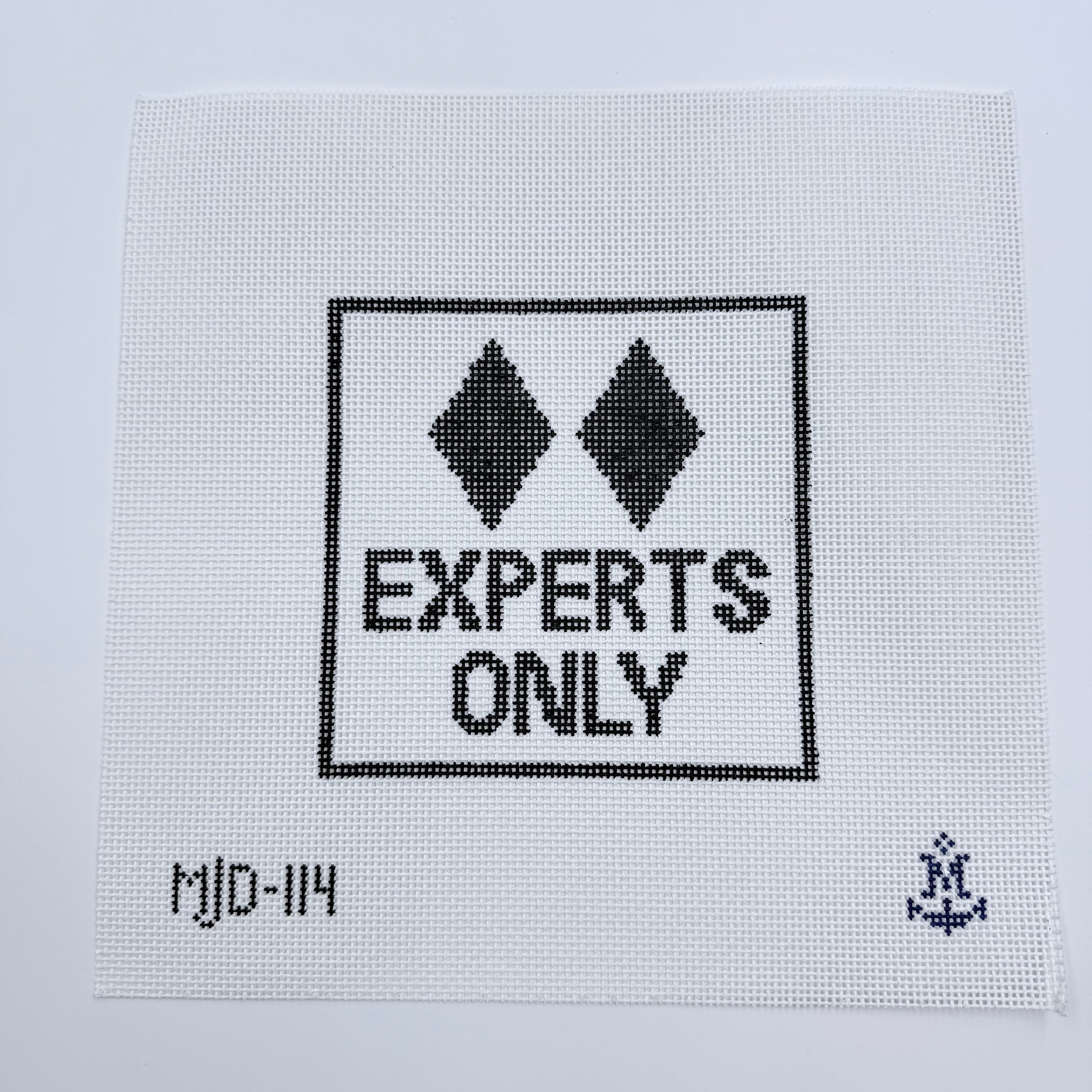 Experts Only Canvas - KC Needlepoint