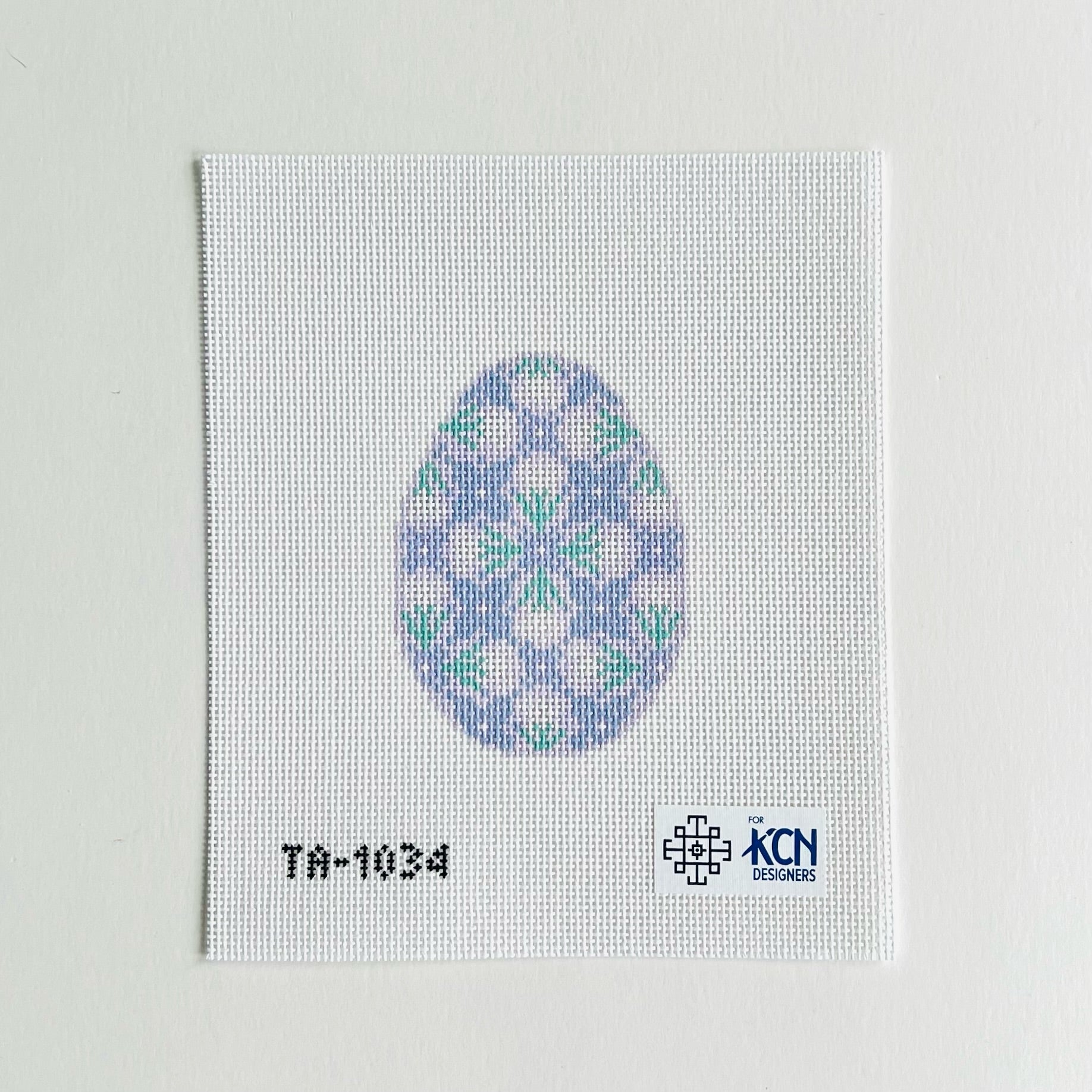 Millefleur Lilac Egg Canvas – KC Needlepoint