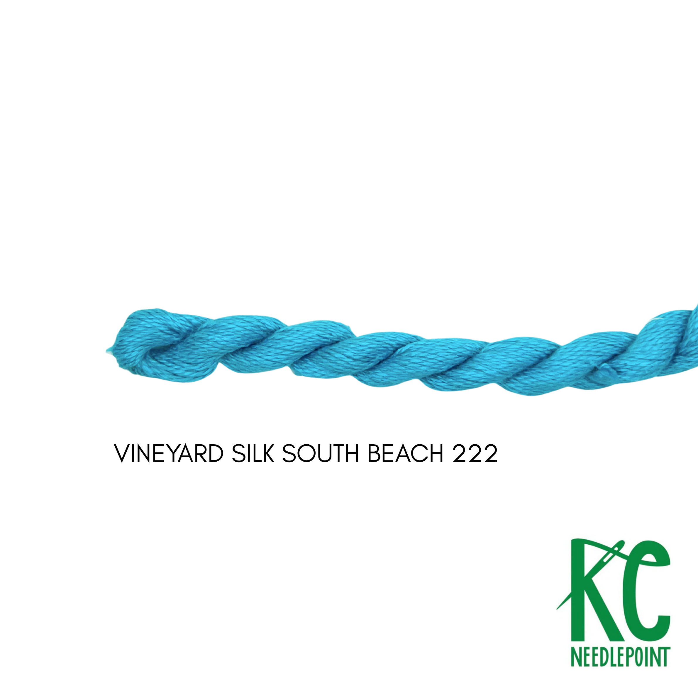 Vineyard Silk Skein C222 South Beach - KC Needlepoint