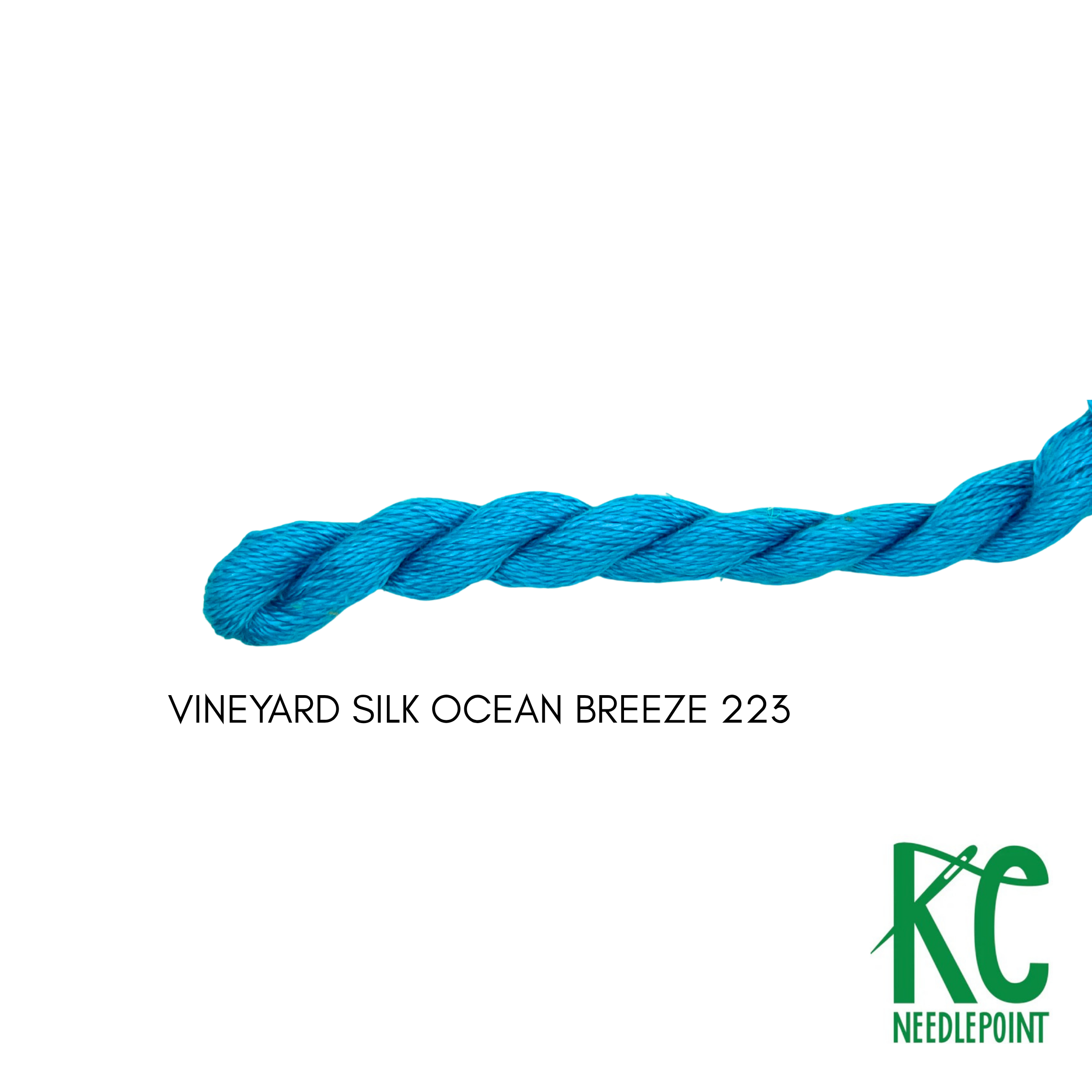 Vineyard Silk Skein C223 Ocean Breeze - KC Needlepoint