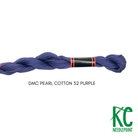DMC 5 Pearl Cotton 32 Purple - KC Needlepoint