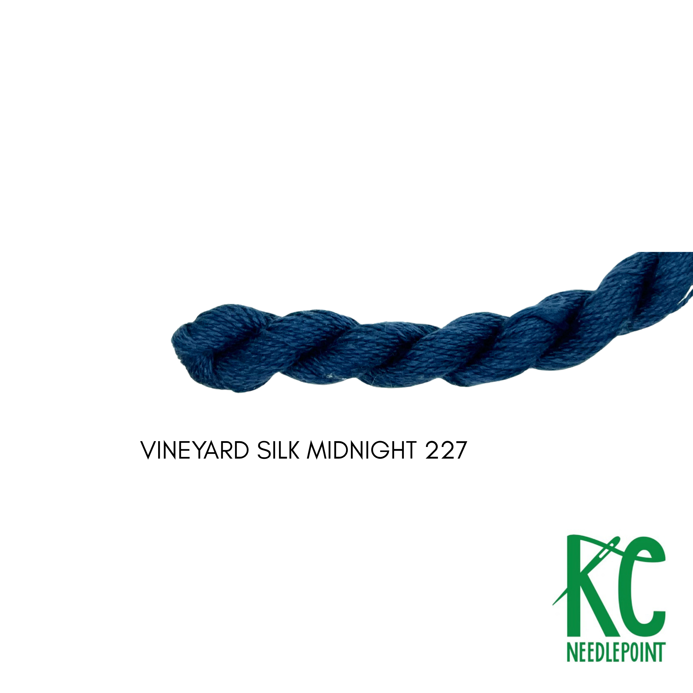 Vineyard Silk Skein C227 Midnight - KC Needlepoint
