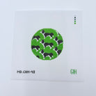 Border Collie Round Canvas - KC Needlepoint