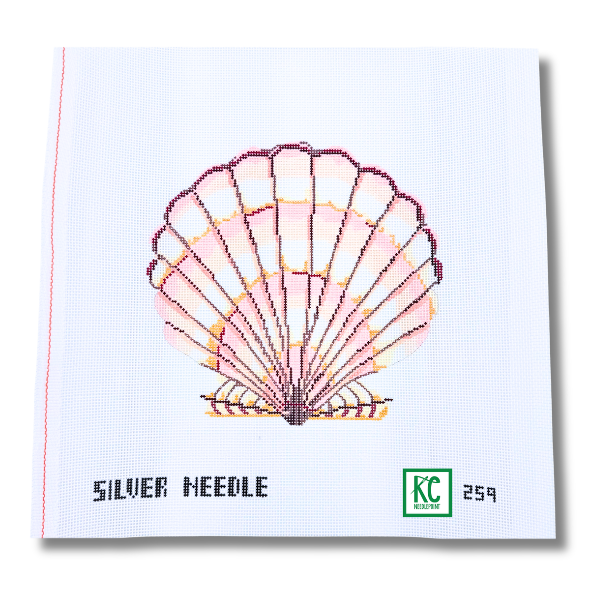 Scallop Shell Canvas - KC Needlepoint
