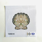 Scallop Ornament Canvas - KC Needlepoint