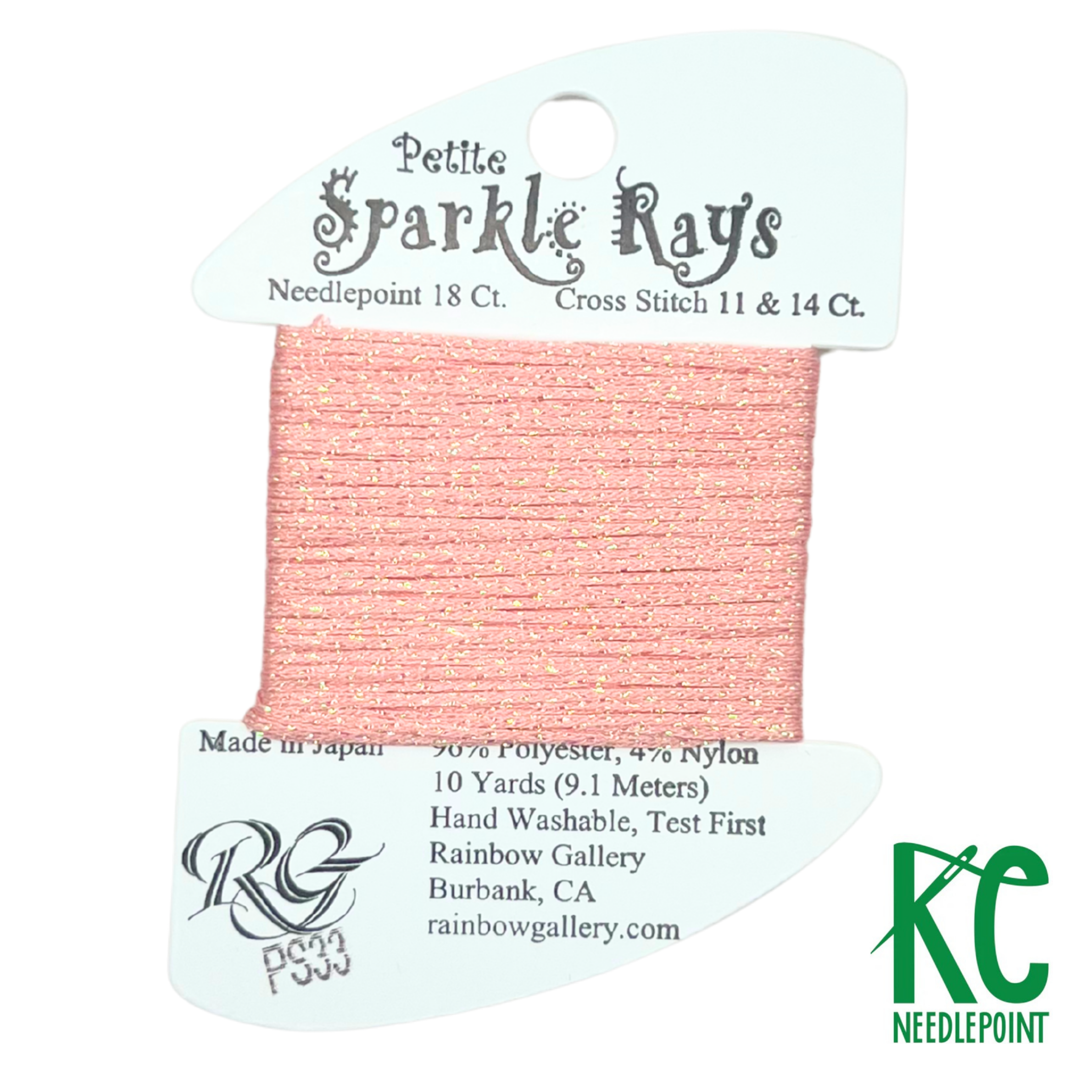 Petite Sparkle Rays PS33 Peach - KC Needlepoint