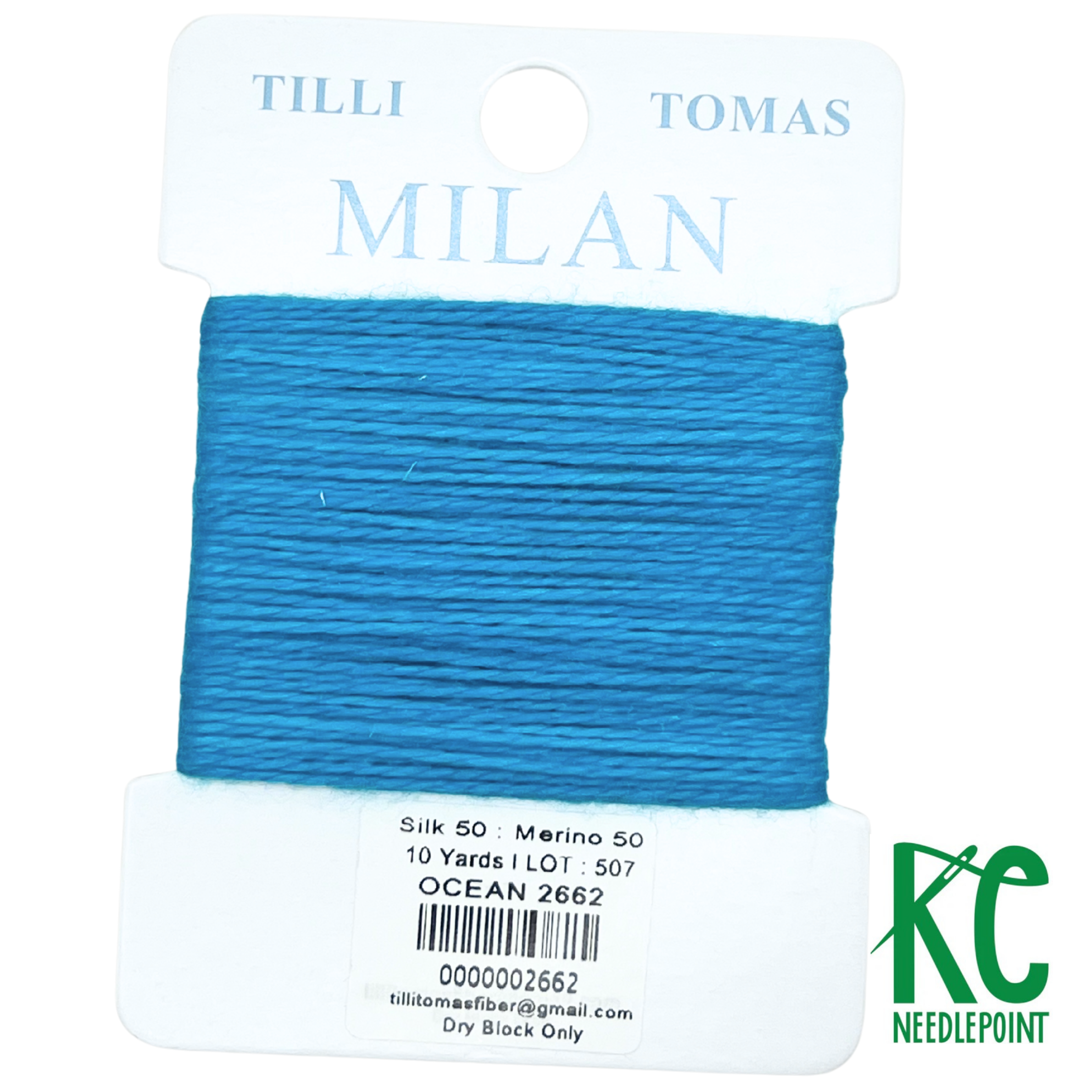 Milan Card 2662 Ocean - KC Needlepoint