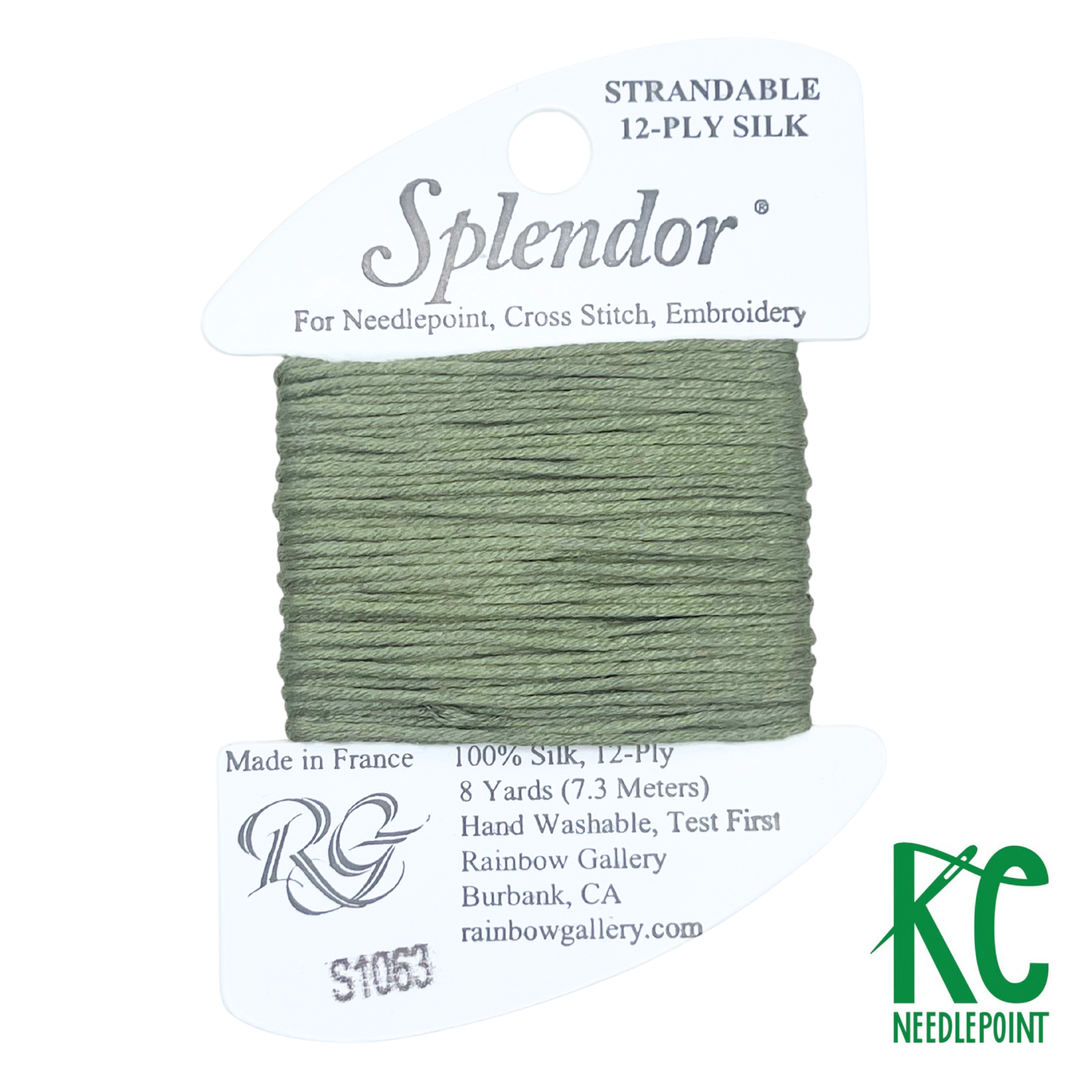 Splendor S1063 Fern Green - KC Needlepoint