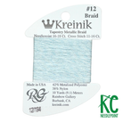 Kreinik Card Size 12 194 Pale Blue - KC Needlepoint