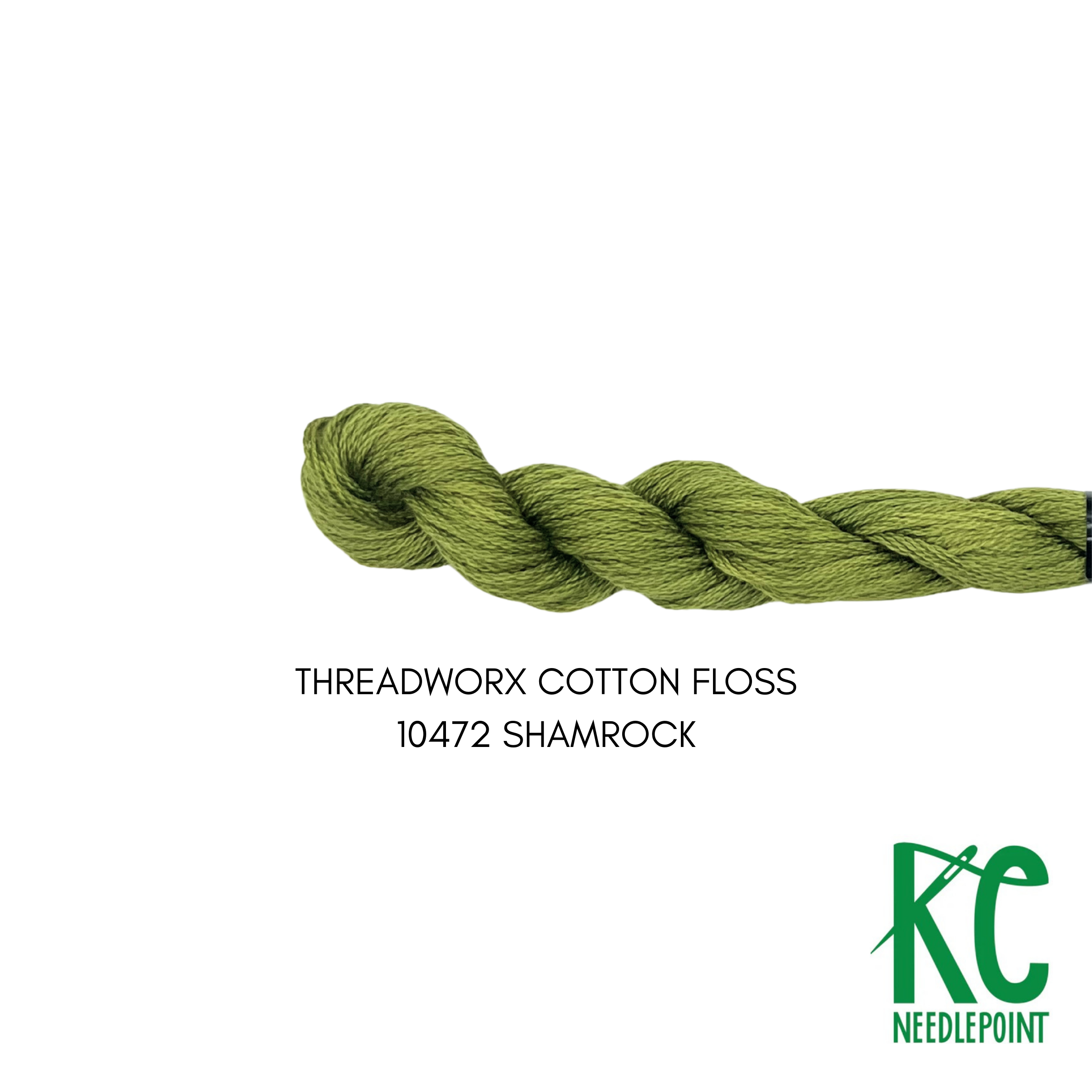 ThreadworX Cotton Floss 10472 Shamrock - KC Needlepoint