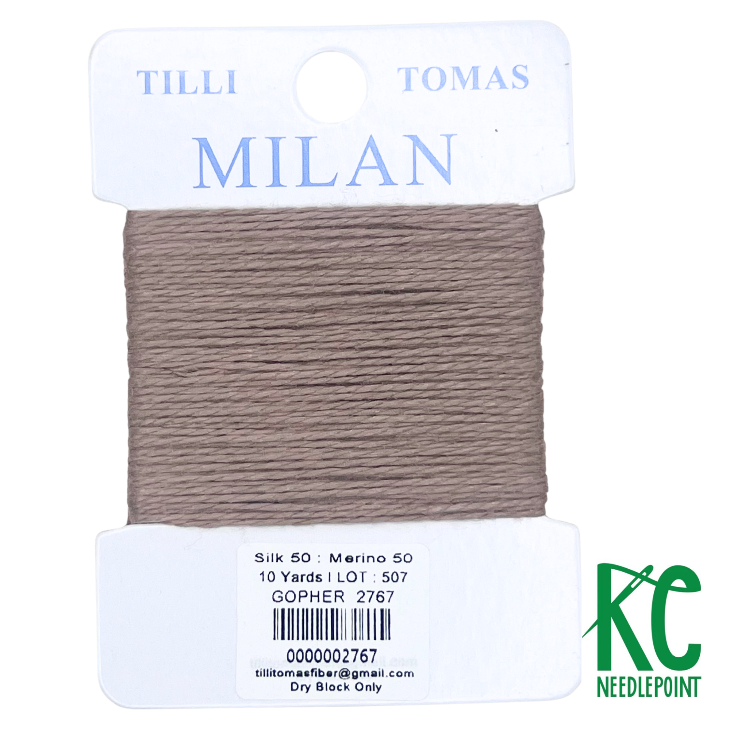 Milan Card 2767 Gopher - KC Needlepoint