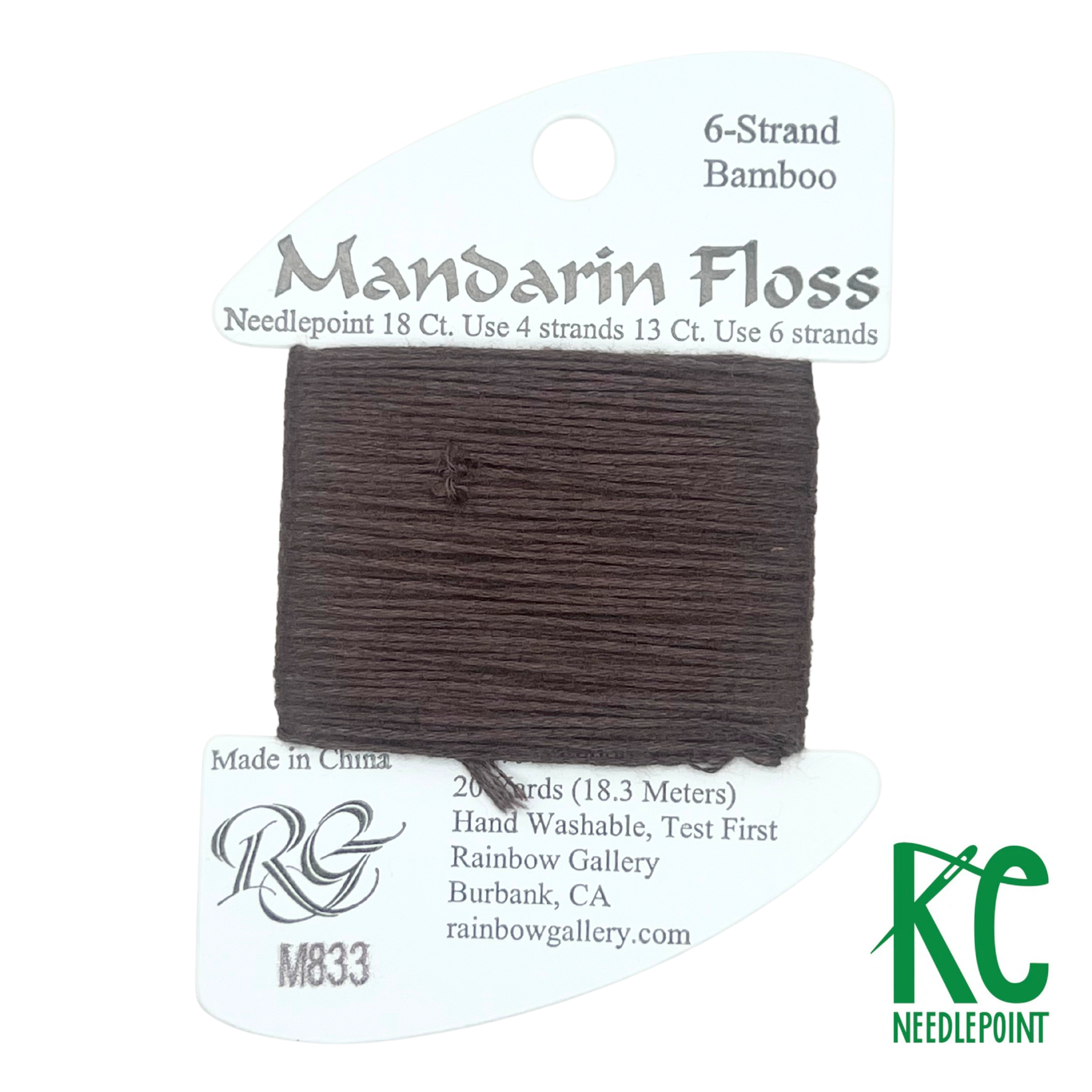 Mandarin Floss M833 Bark - KC Needlepoint