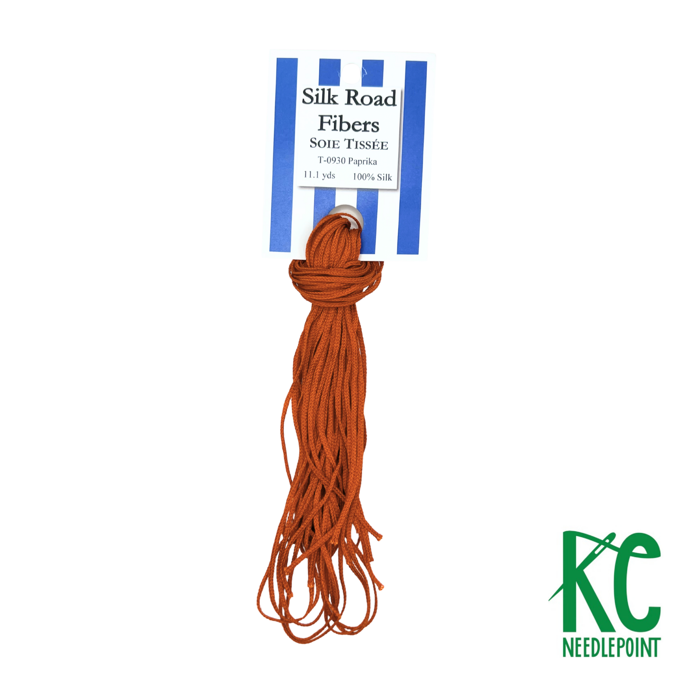 Soie Tissée 0930 Paprika - KC Needlepoint