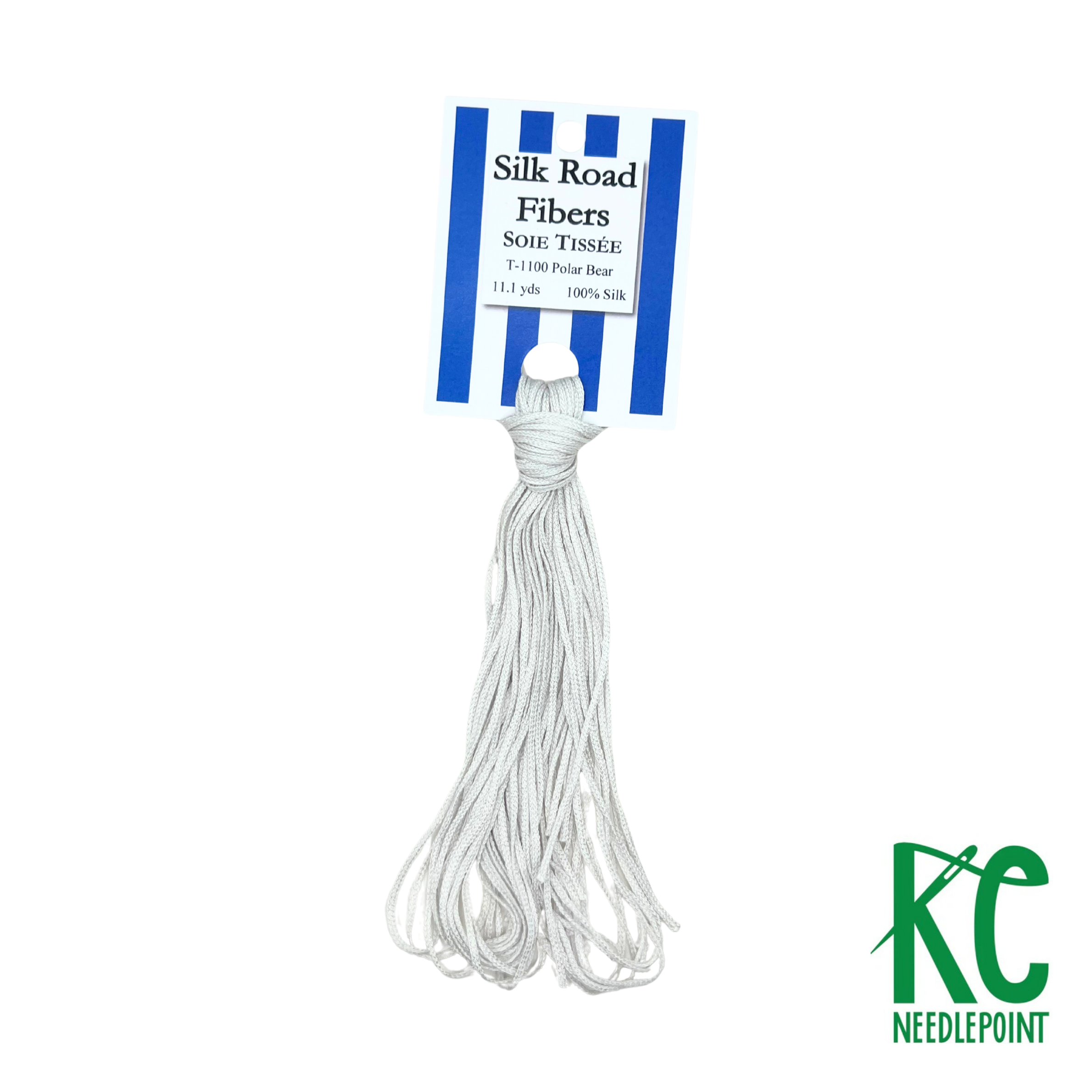 Soie Tissée 1100 Polar Bear - KC Needlepoint