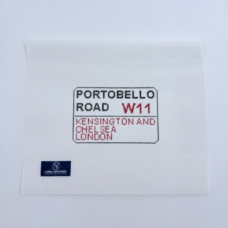 Portobello Road Canvas - KC Needlepoint
