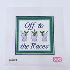 Off to the Races Canvas - KC Needlepoint