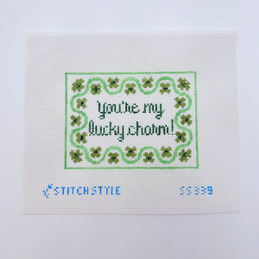 You're my lucky charm Canvas - KC Needlepoint