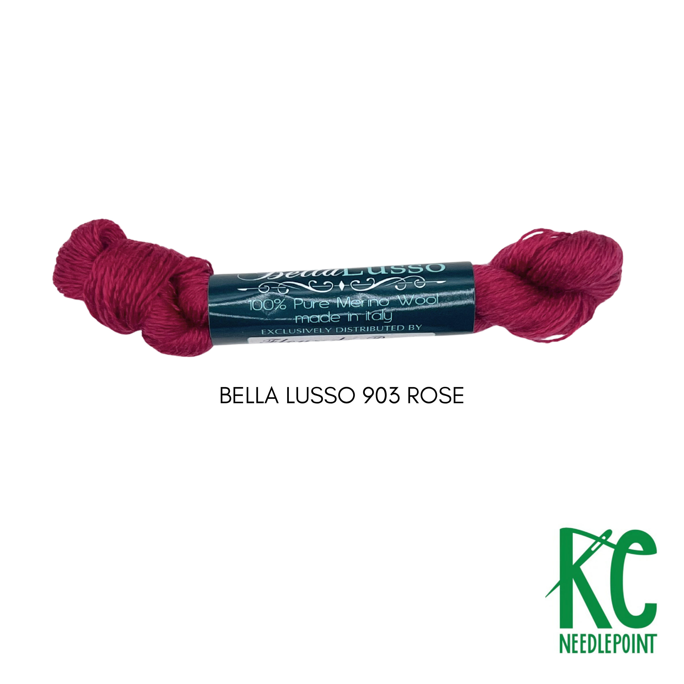Bella Lusso Merino Wool 903 Rose - KC Needlepoint