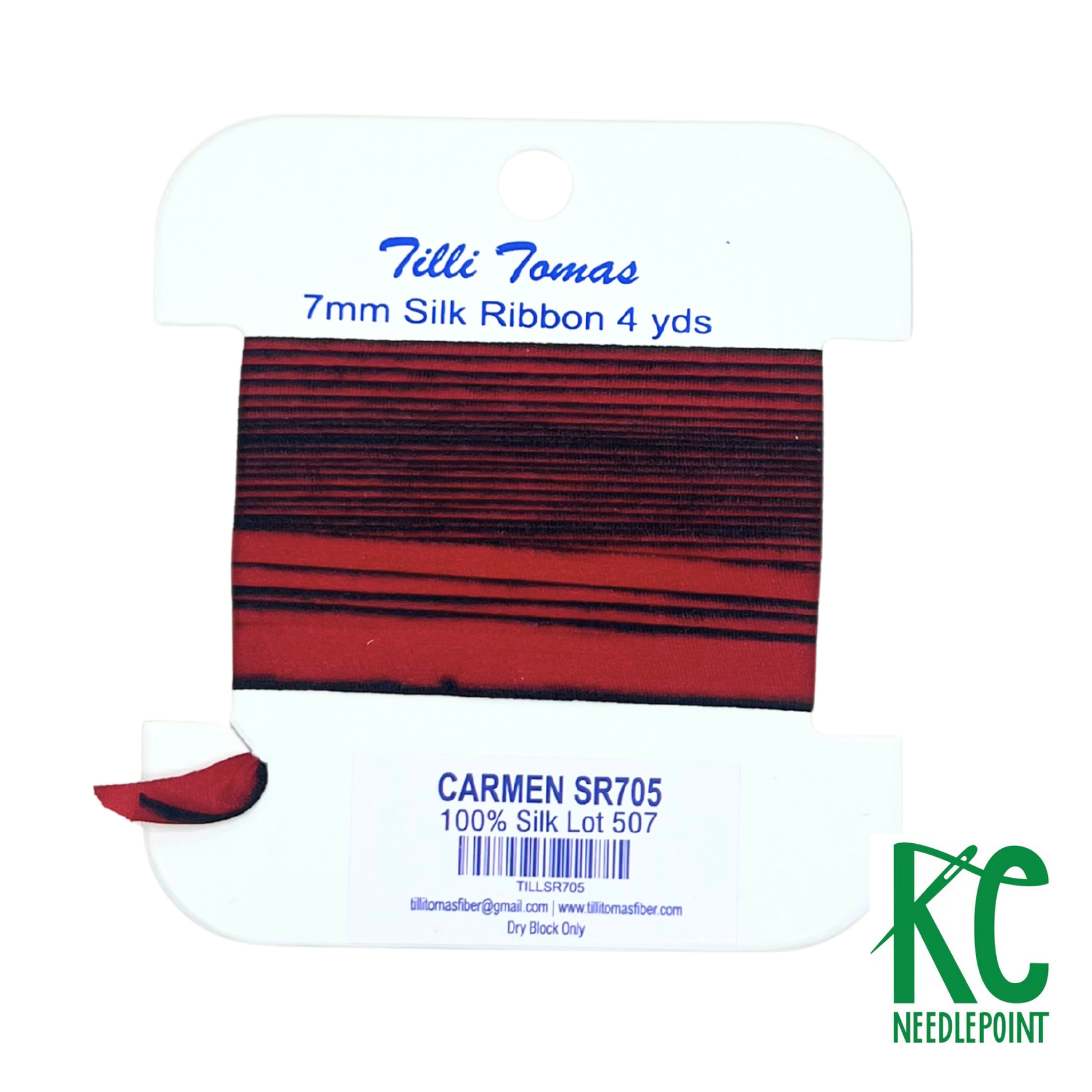 Silk Ribbon 705 Carmen - KC Needlepoint