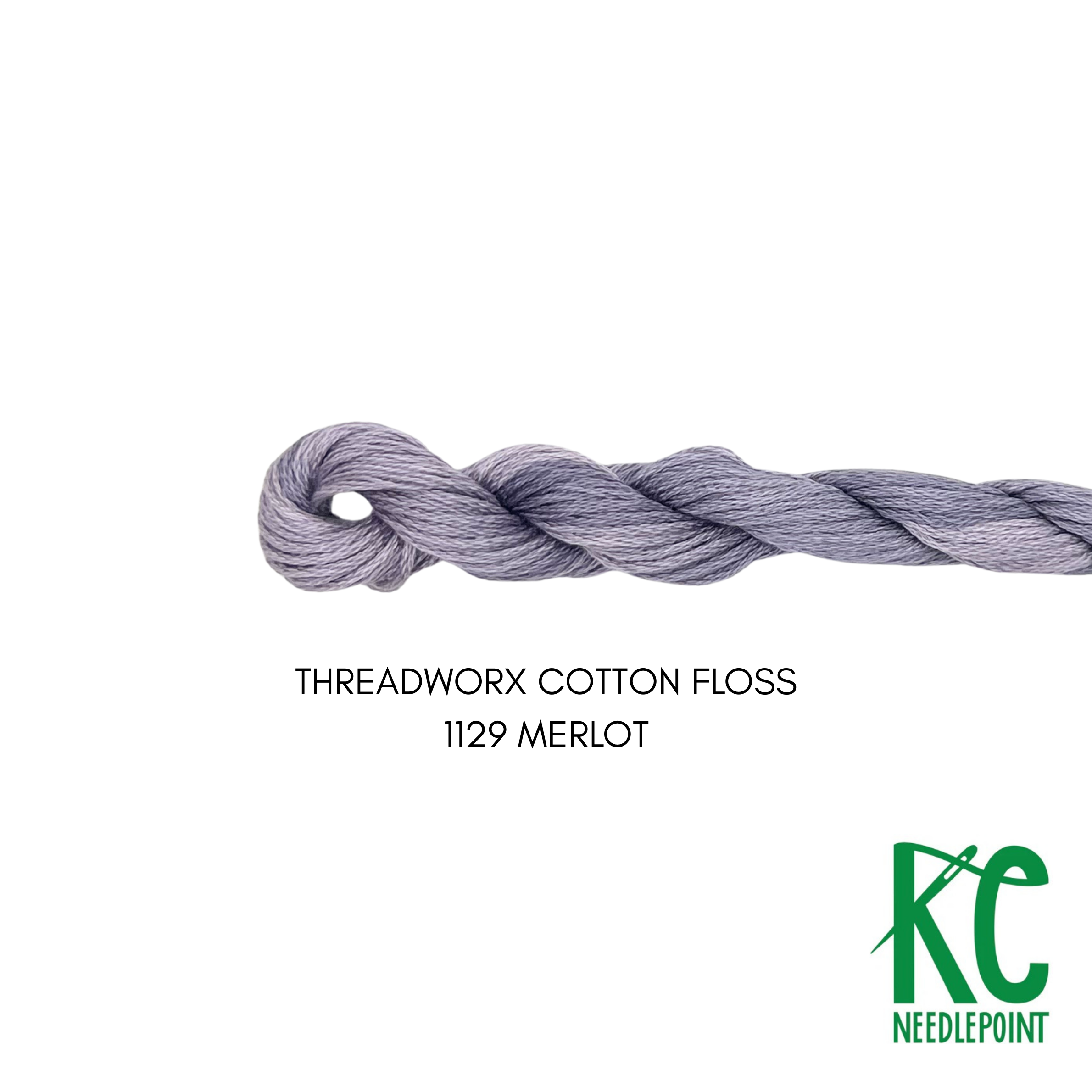 ThreadworX Cotton Floss 1129 Merlot - KC Needlepoint