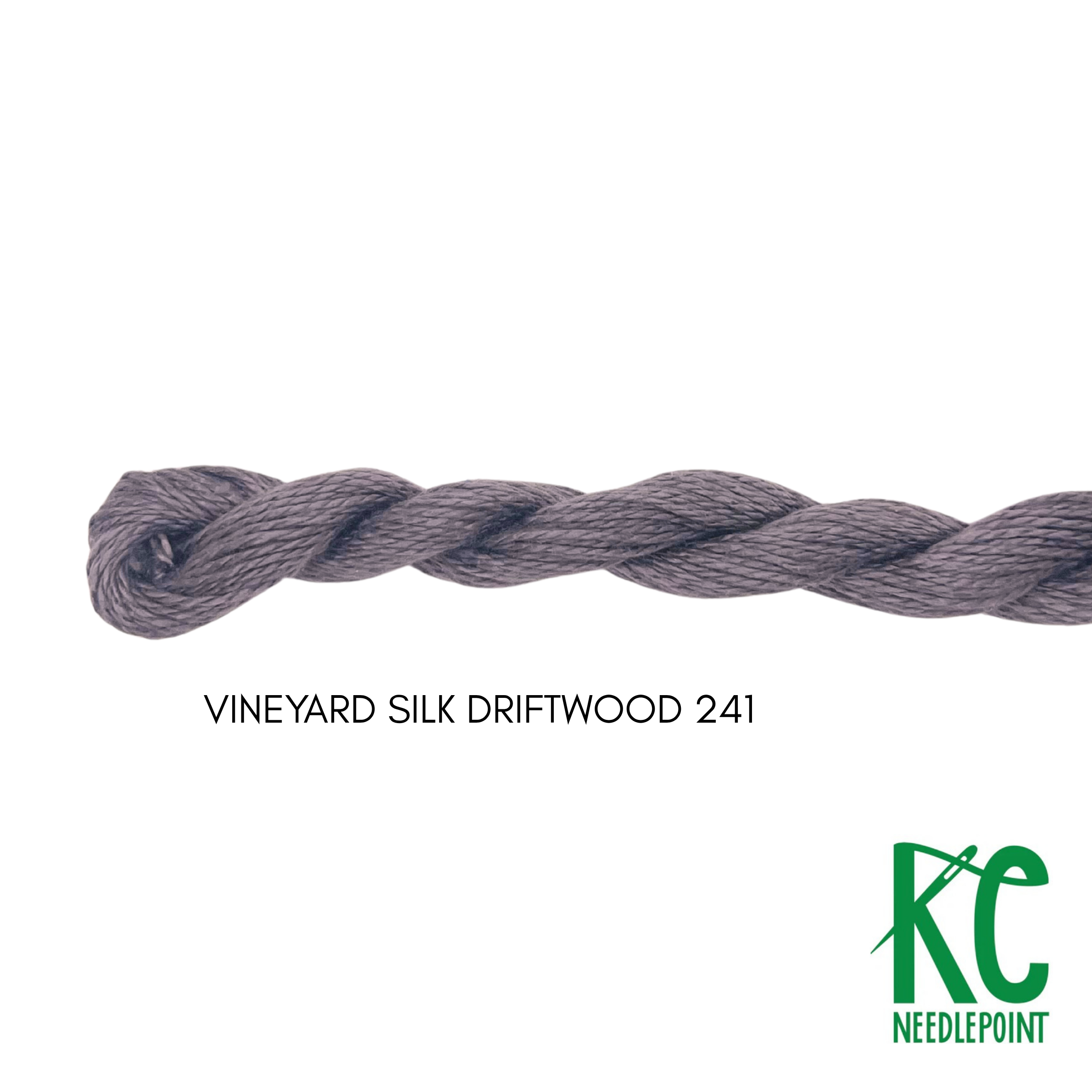 Vineyard Silk Skein C241 Driftwood - KC Needlepoint