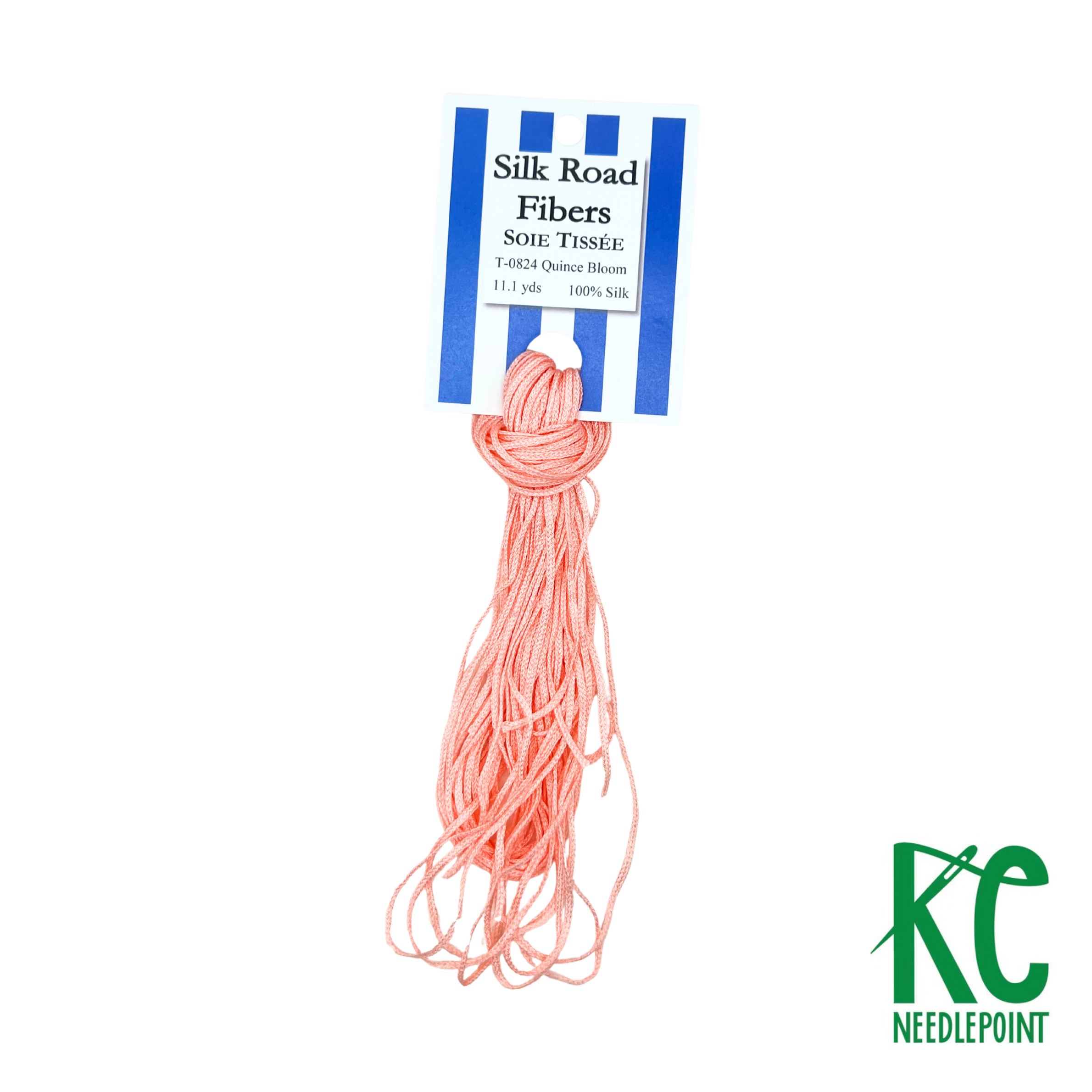 Soie Tissée 0824 Quince Bloom - KC Needlepoint