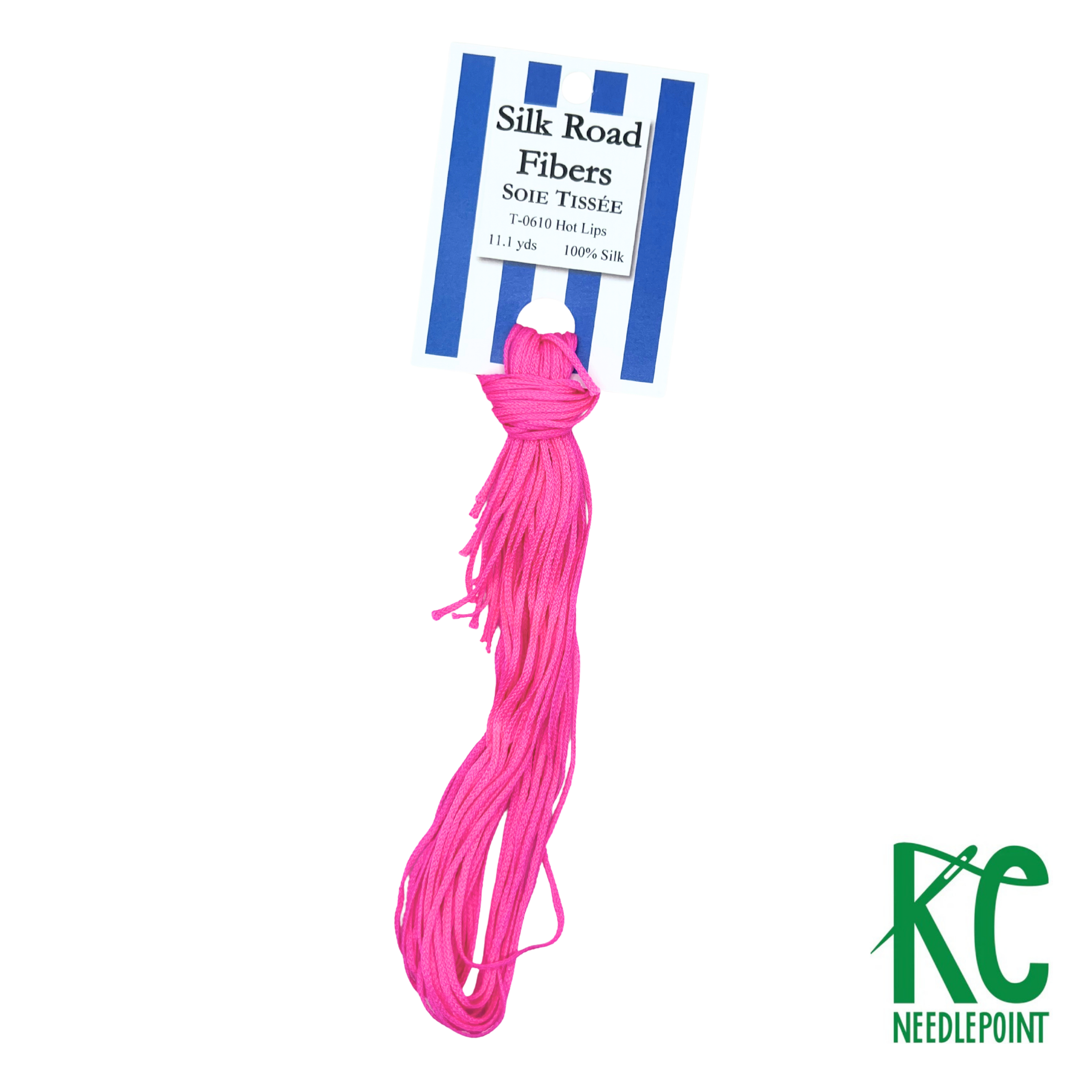 Soie Tissée 0610 Hot Lips - KC Needlepoint