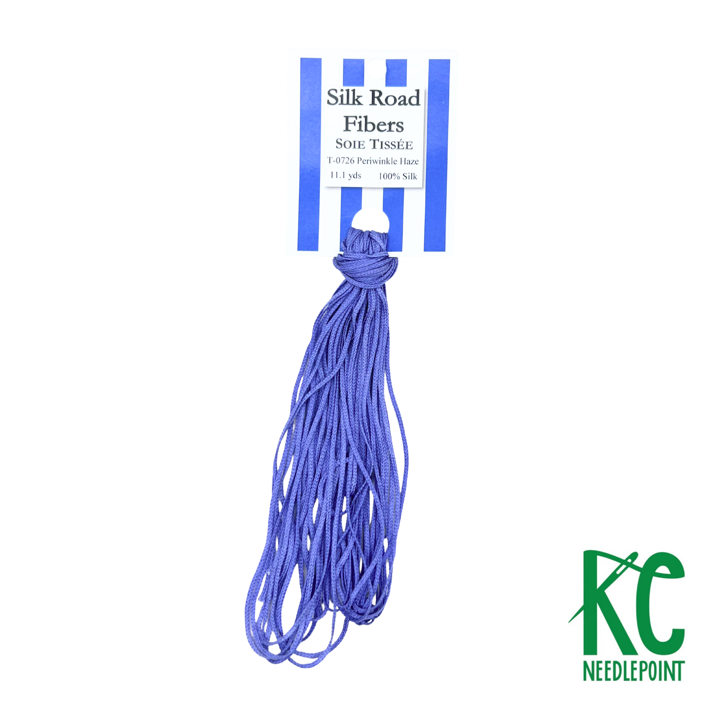 Soie Tissée 0726 Periwinkle Haze - KC Needlepoint