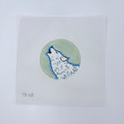 Atticus the Wolf Canvas - KC Needlepoint