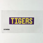 Purple/Gold Tigers Cuff Canvas - KC Needlepoint