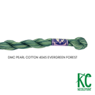 DMC 5 Pearl Cotton 4045 Evergreen Forest - KC Needlepoint