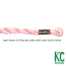 DMC 5 Pearl Cotton 963 Ultra Very Light Dusty Rose - KC Needlepoint