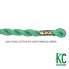 DMC 3 Pearl Cotton 912</br>Light Emerald Green - KC Needlepoint