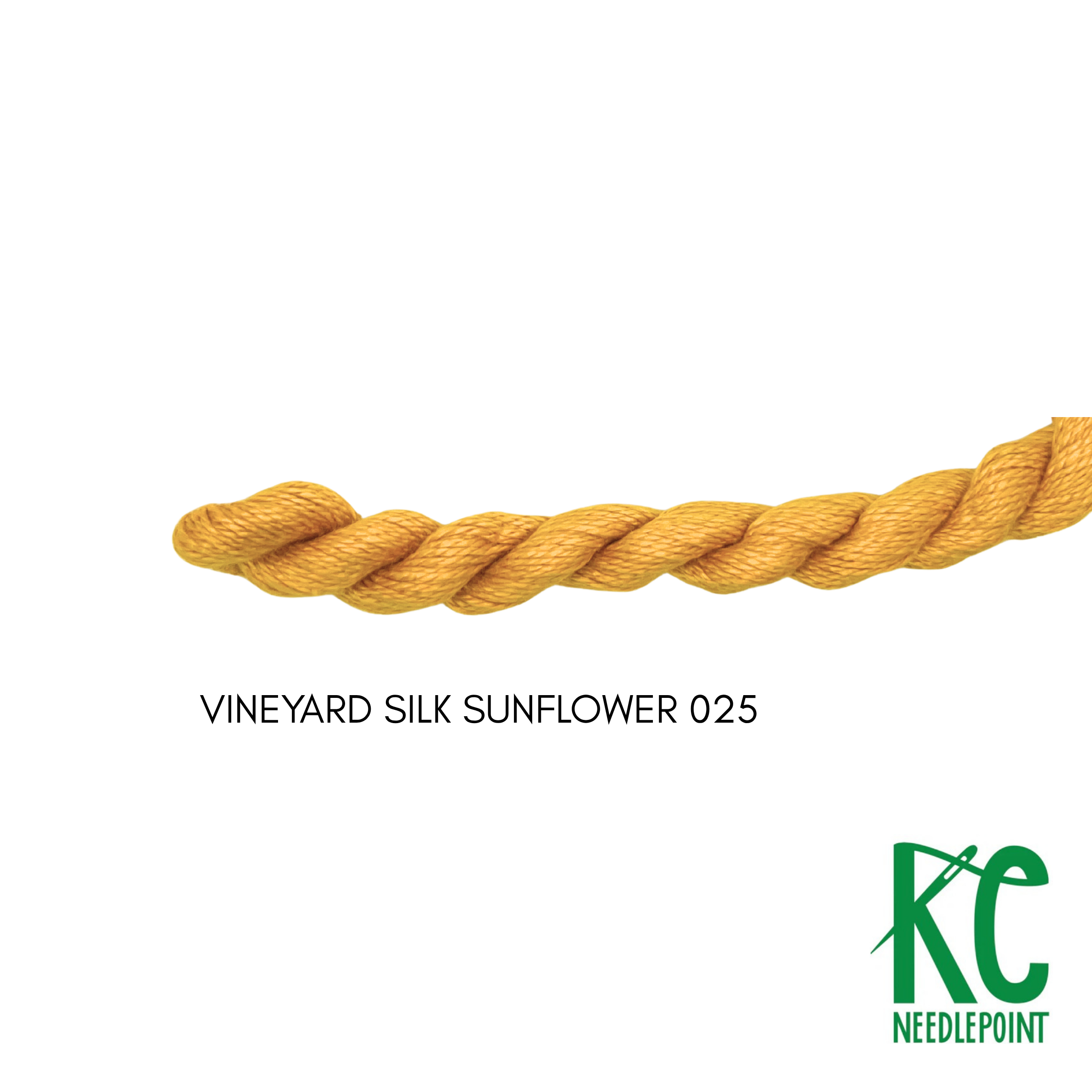 Vineyard Silk Skein C025 Sunflower - KC Needlepoint