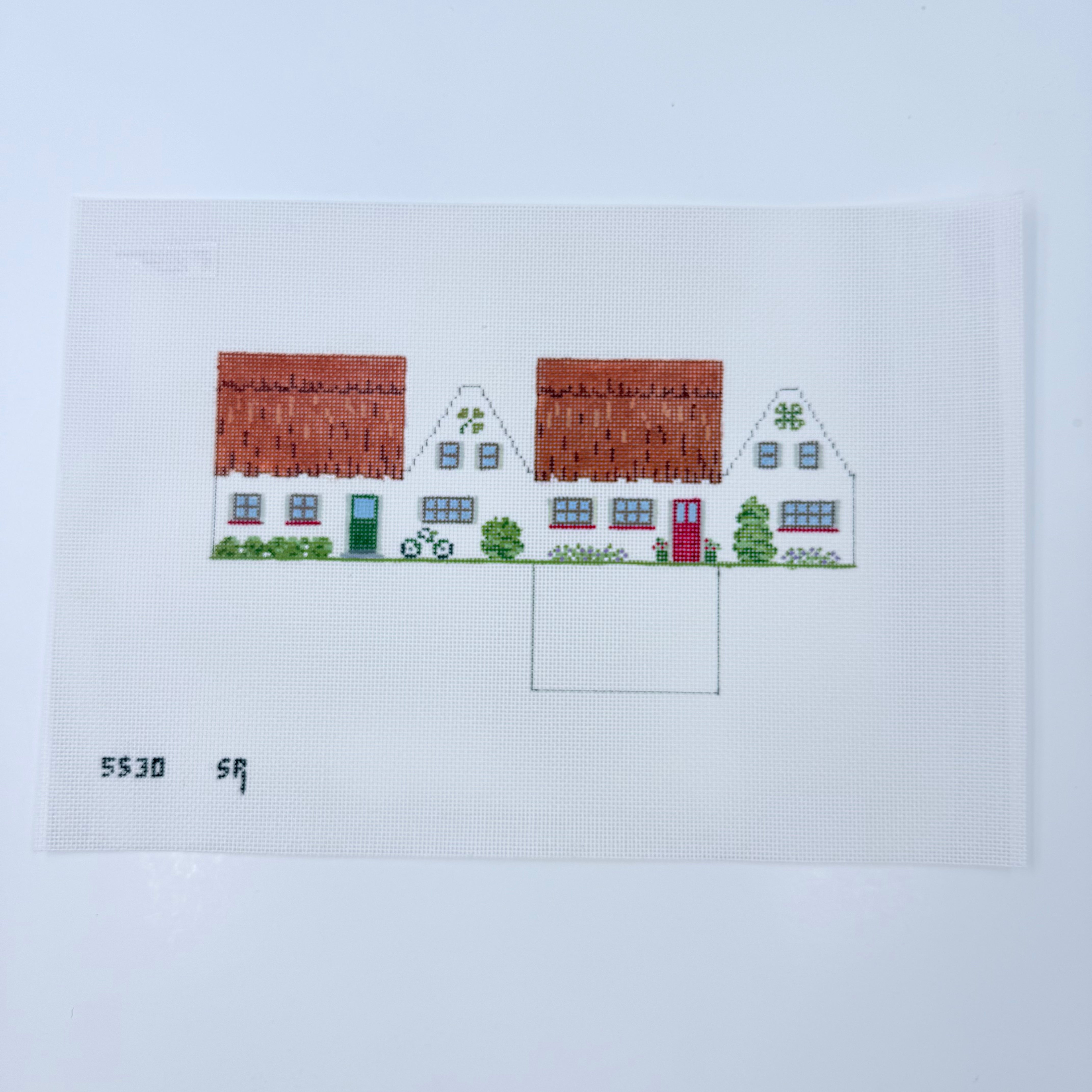 Irish Cottage Canvas - KC Needlepoint