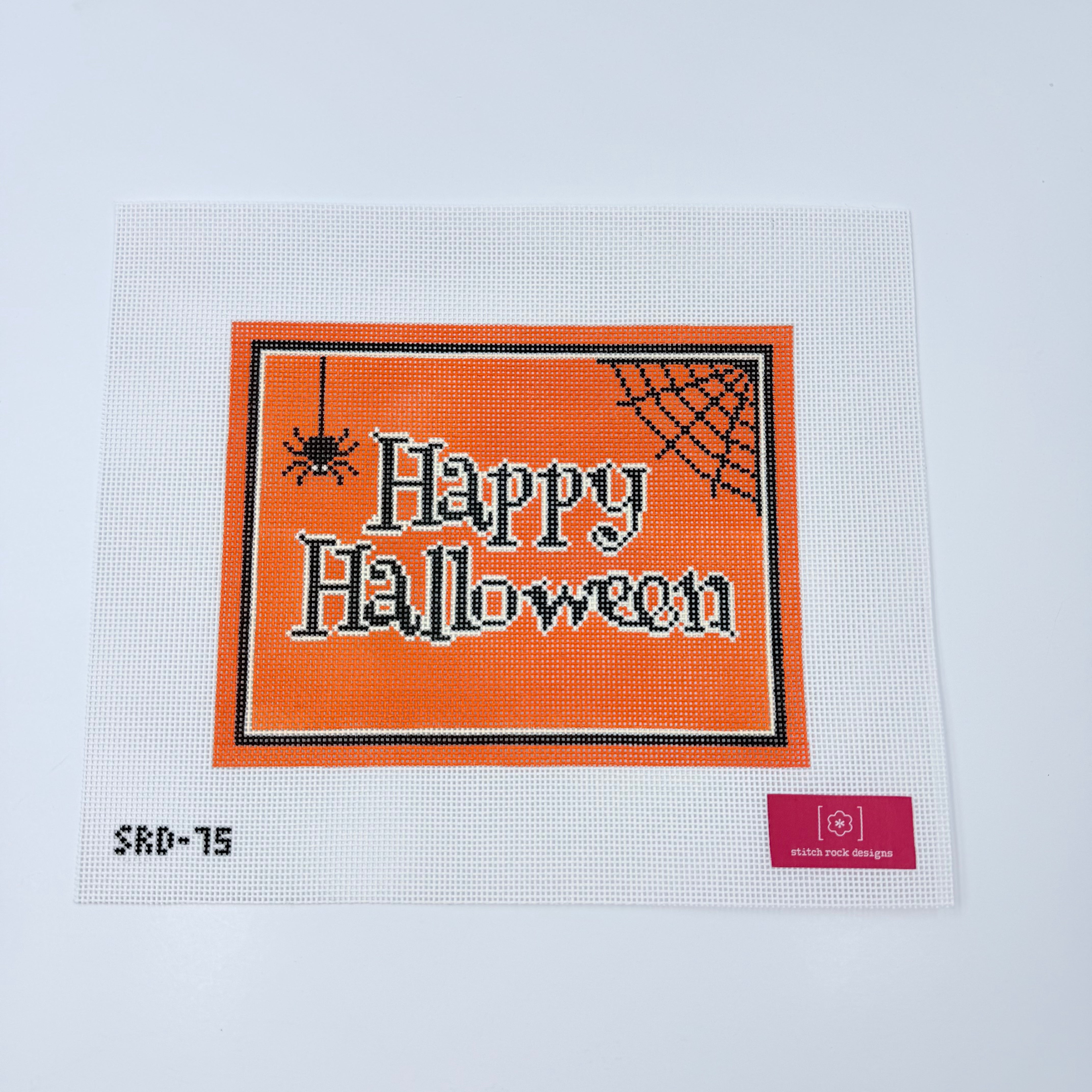 Happy Halloween Canvas - KC Needlepoint
