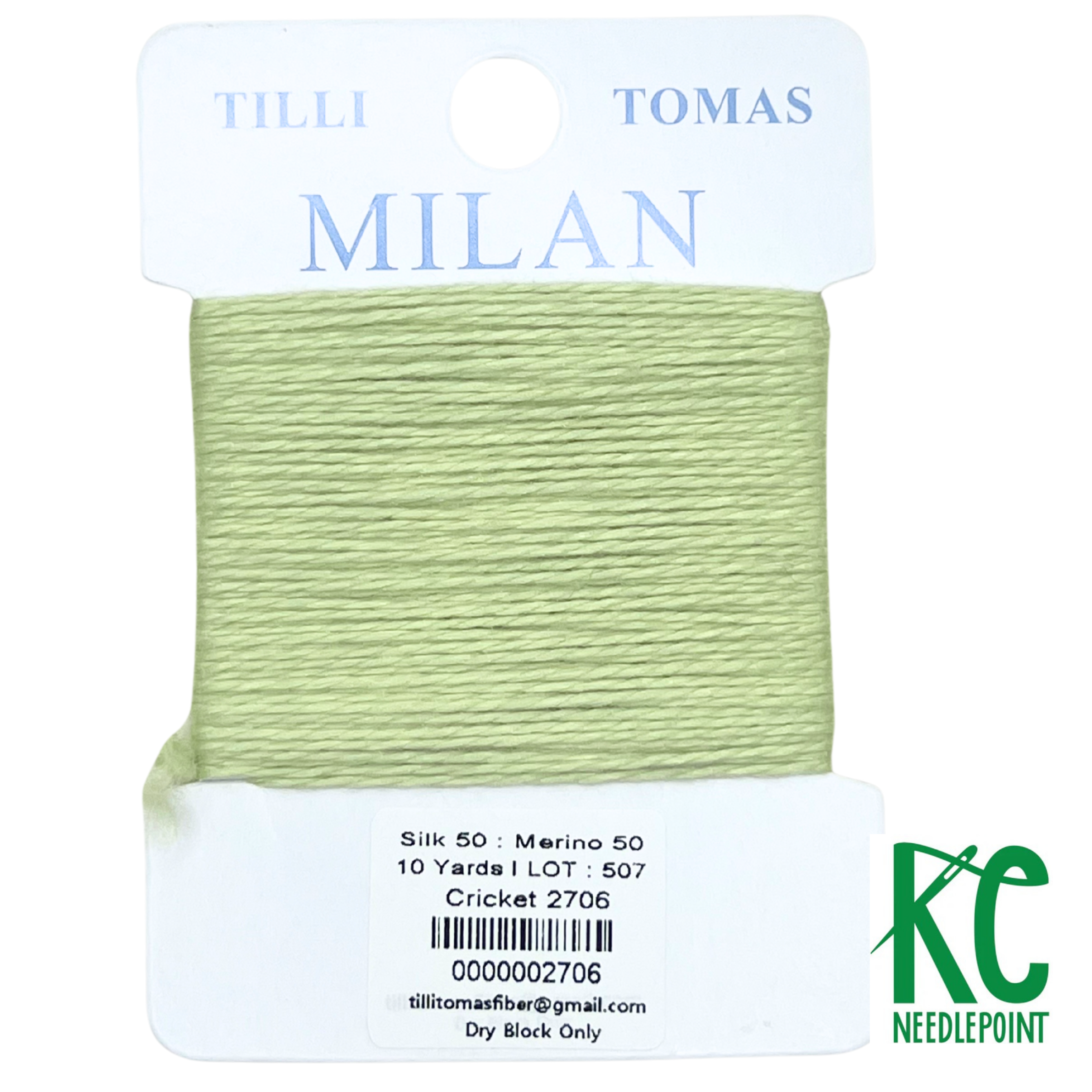 Milan Card 2706 Cricket - KC Needlepoint