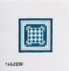 Monogram Square Canvas - KC Needlepoint