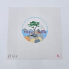 Pebble Beach Travel Round Canvas - KC Needlepoint