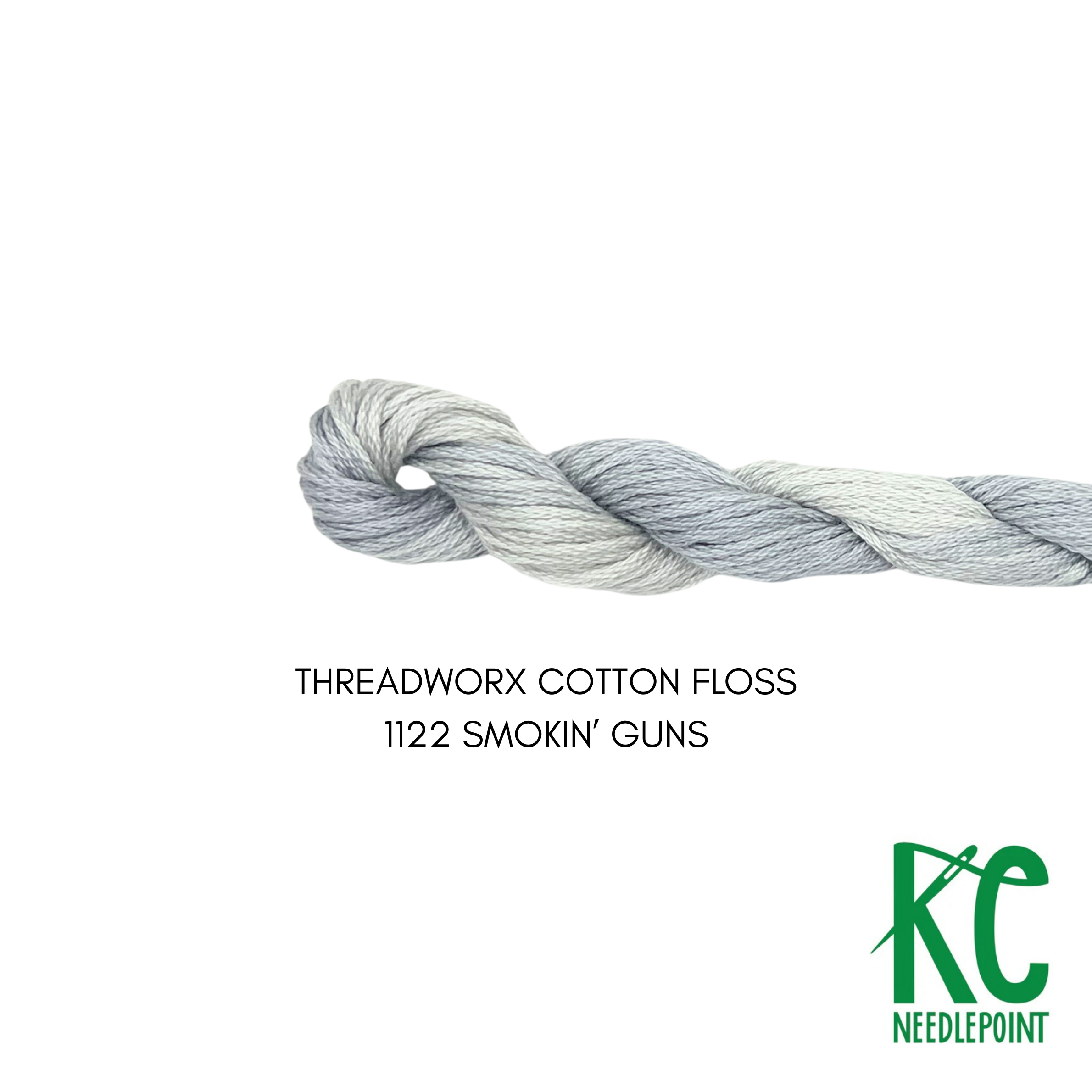 ThreadworX Cotton Floss 1122 Smokin Guns - KC Needlepoint