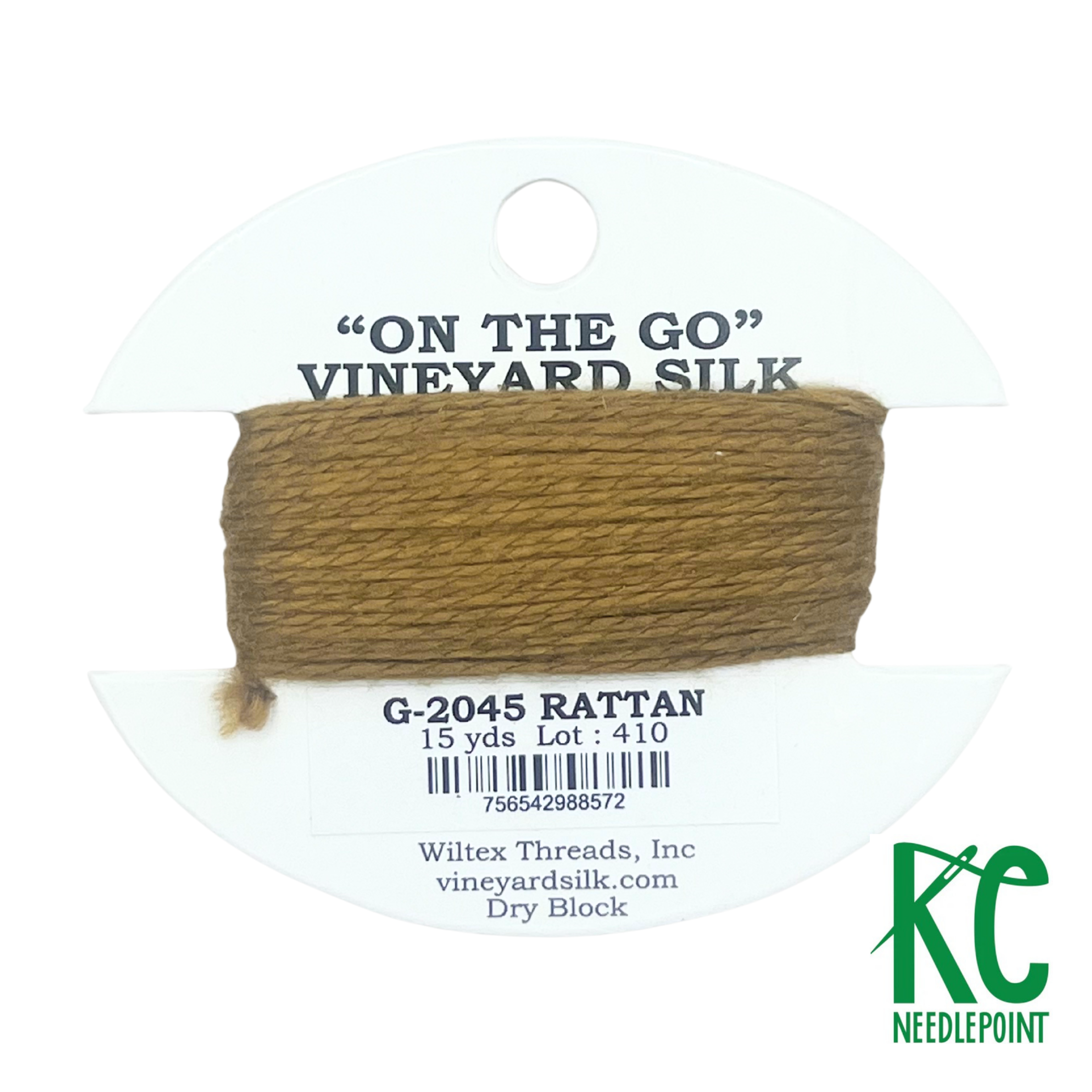 Vineyard Silk Card G2045 Rattan - KC Needlepoint