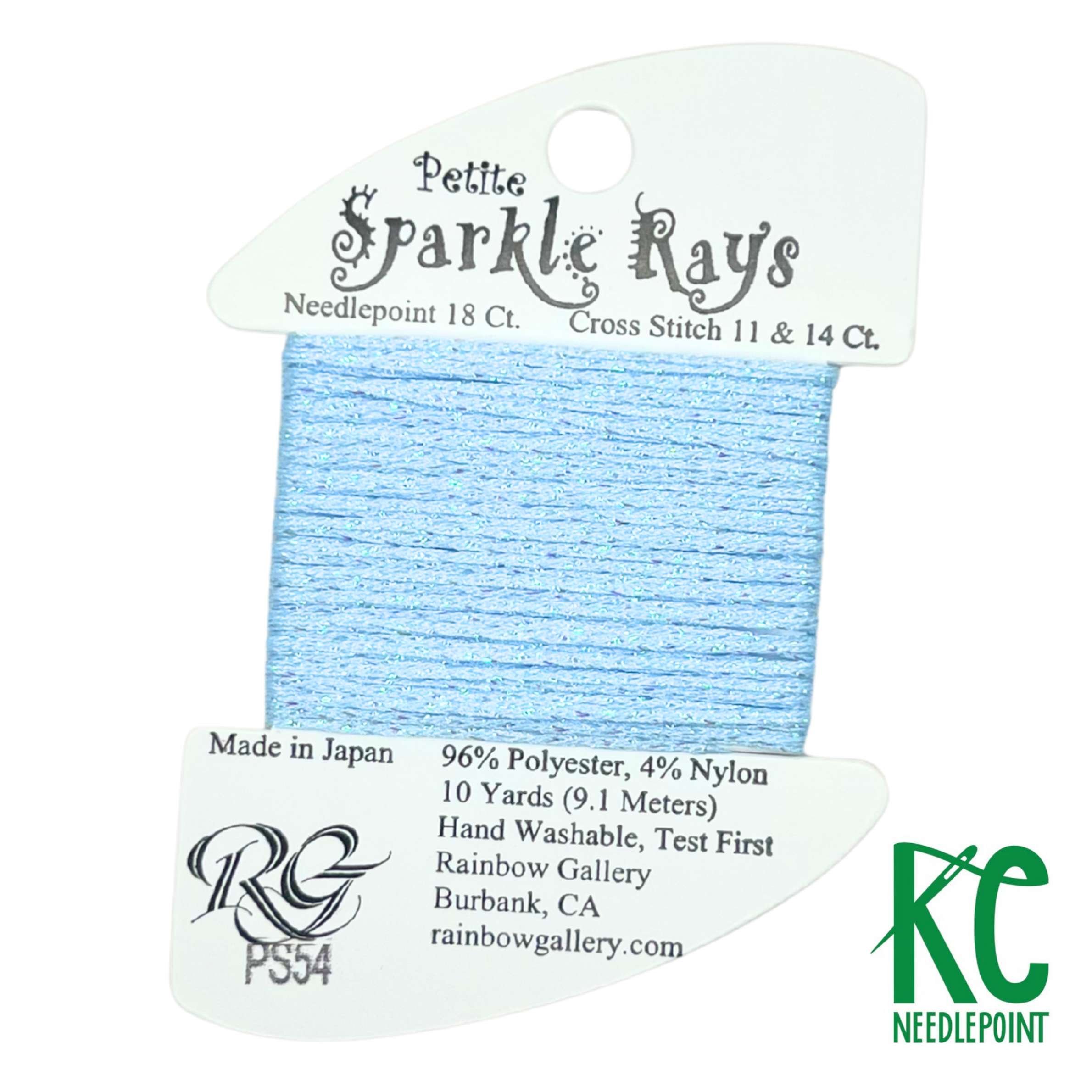 Petite Sparkle Rays PS54 Pale Cornflower - KC Needlepoint