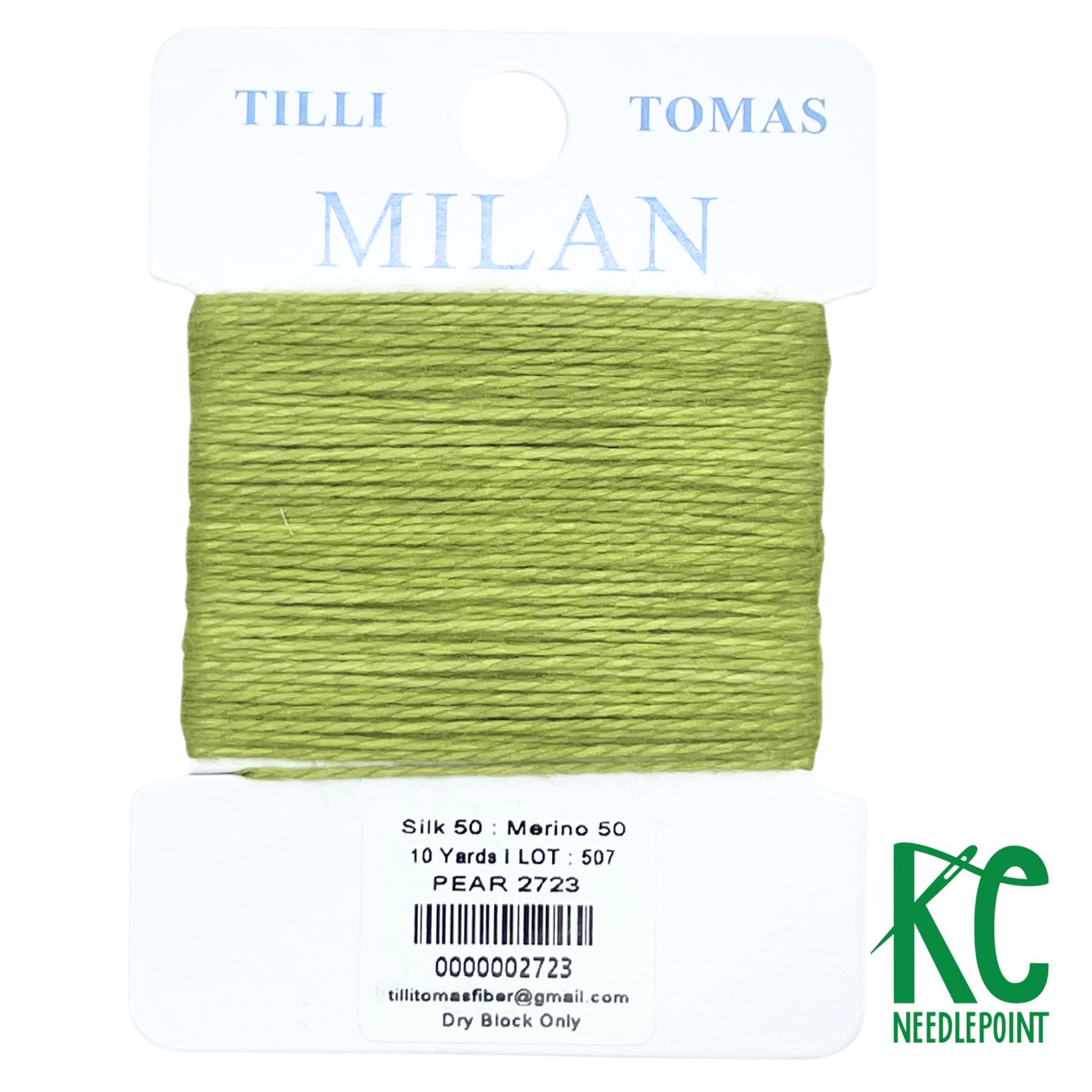 Milan Card 2723 Pear - KC Needlepoint