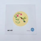 Hummingbird Round Canvas - KC Needlepoint